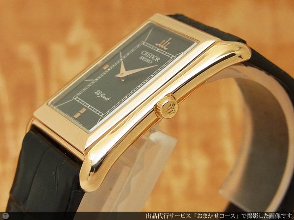 セイコー クレドール Cal.6870搭載 18KT ピンクゴールド金無垢