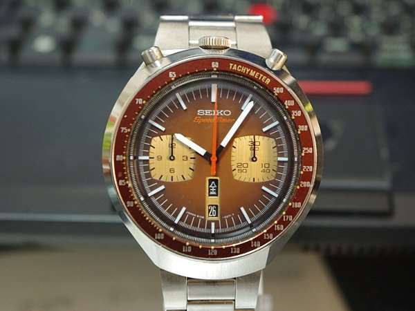 セイコー スピードタイマー 茶ウマ SEIKO SPEED TIMER 6138-0040 国内