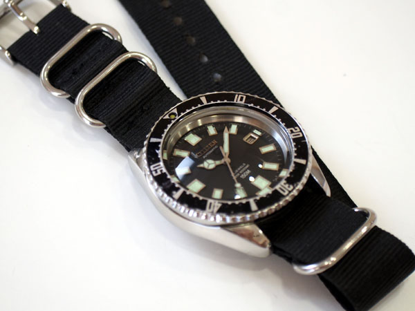 シチズン 本格派ダイバーズウォッチ 150m防水 自動巻き チャレンジ