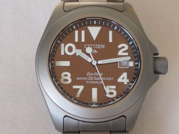 シチズン プロマスター エコドライブ チタン Cal.7828-H09971 TA