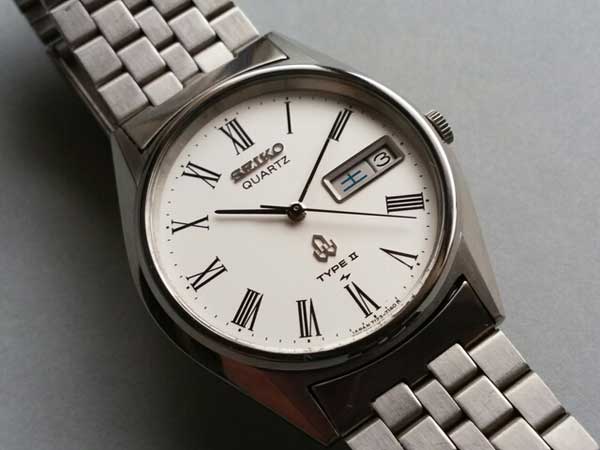 セイコー TYPE2 希少ローマンインデックス仕様モデル ブレス付属 SEIKO