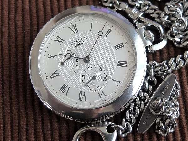 セイコー SEIKO クレドール 懐中 4S79-0030 パワーリザーブ スモール