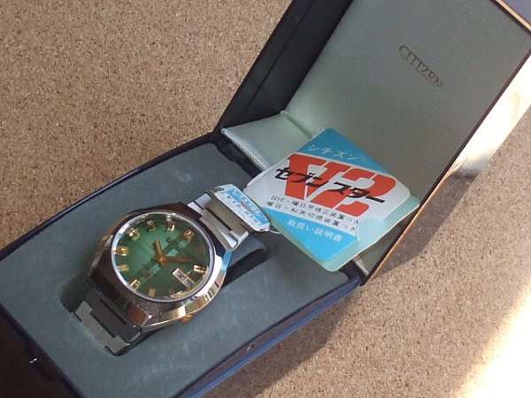 シチズン セブンスターV2 未使用品 BOX・取説・値札付 CITIZEN 7面