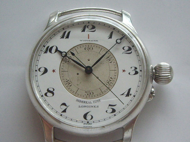 ロンジン ウィットナー スターリングシルバーケース 手巻 | アンティー