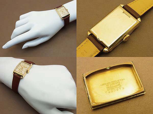 ロンジン LONGINES レクタンギュラー お洒落な角型ケース スモール