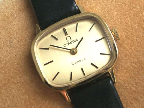 オメガ デ・ビル OMEGA De・Ville 女性用レディース フルオリジナル 手