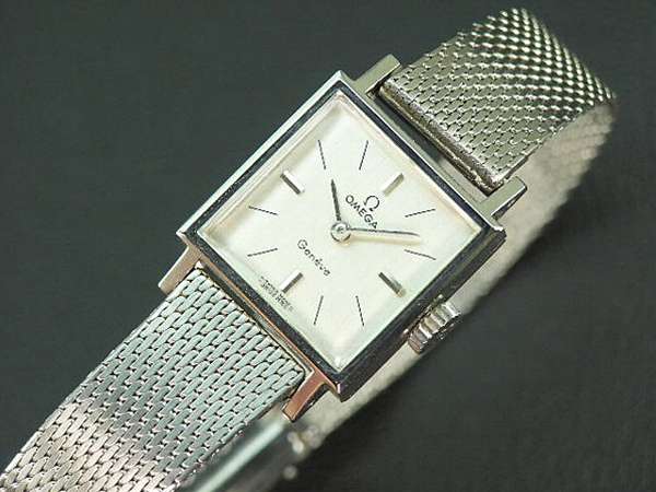 オメガ レディース スクエア 手巻き デ・ビル | アンティー