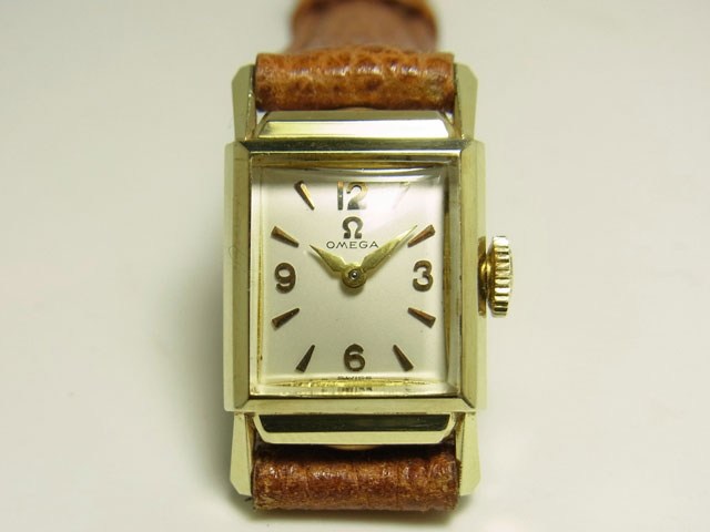 オメガ 14KYG無垢 スクエア レディース Cal.481 美品 | アンティー