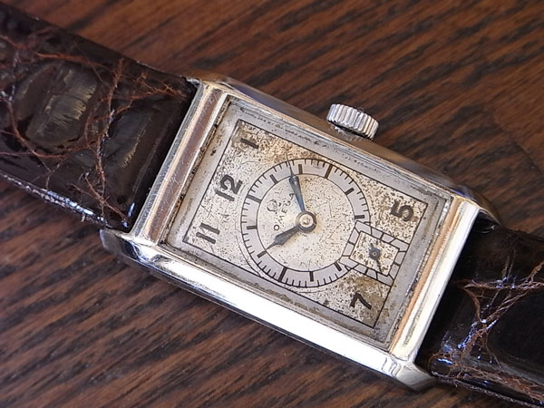 オメガ オールドオメガ 1930年代 レクタングルモデル アールデコ