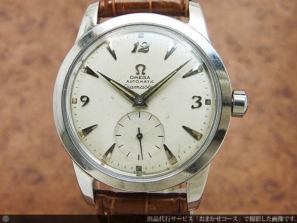 オメガ OMEGA シーマスター バンパー式ハーフローター Cal.342搭載