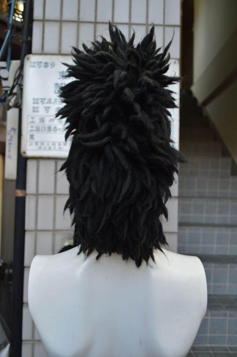 USED】LIMI feu(リミフゥ)モヒカンニット帽