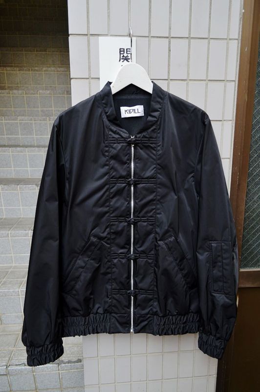 KIDILL キディル】黒チャイナMA-1ジャケット