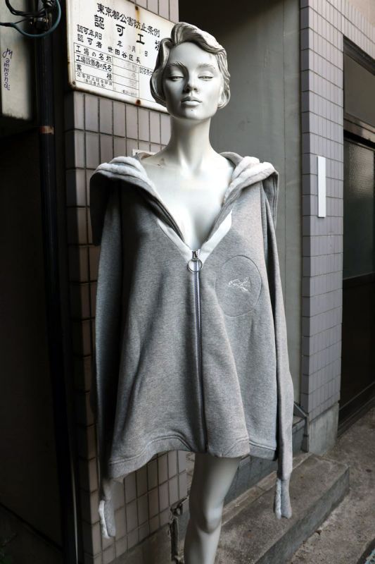 BALMUNG バルムング】セーラースウェットブルゾン グレー