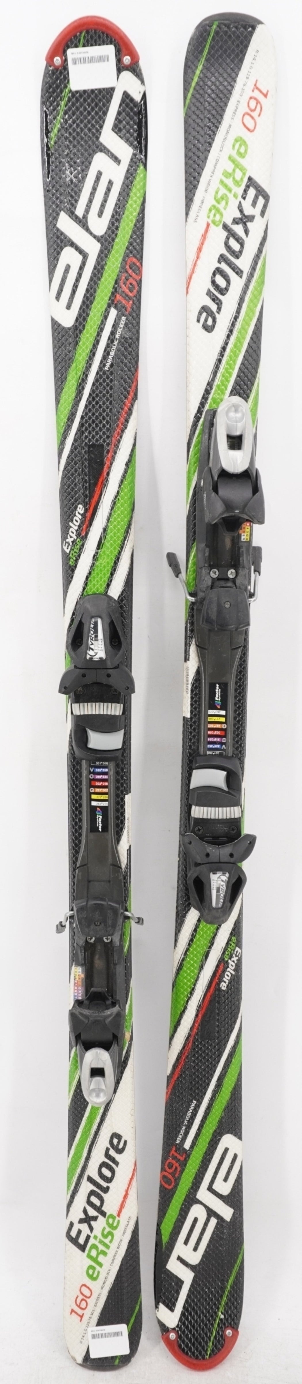 Elan Explore eRise Adult Skis with Bindings - 160 cm Used – Kiwi