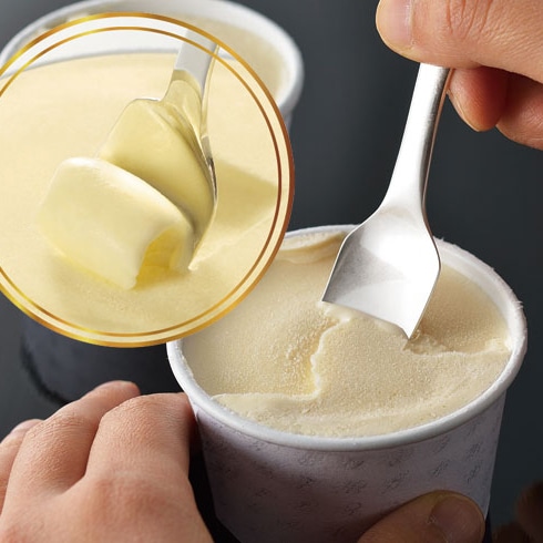 純銅製アイスクリームスプーン(ゴールド／シルバー) | カチカチの