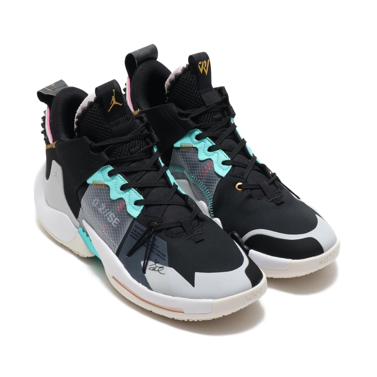 JORDAN BRAND JORDAN WHY NOT ZER0.2 SE PF BLACK/VAST GREY-WHITE