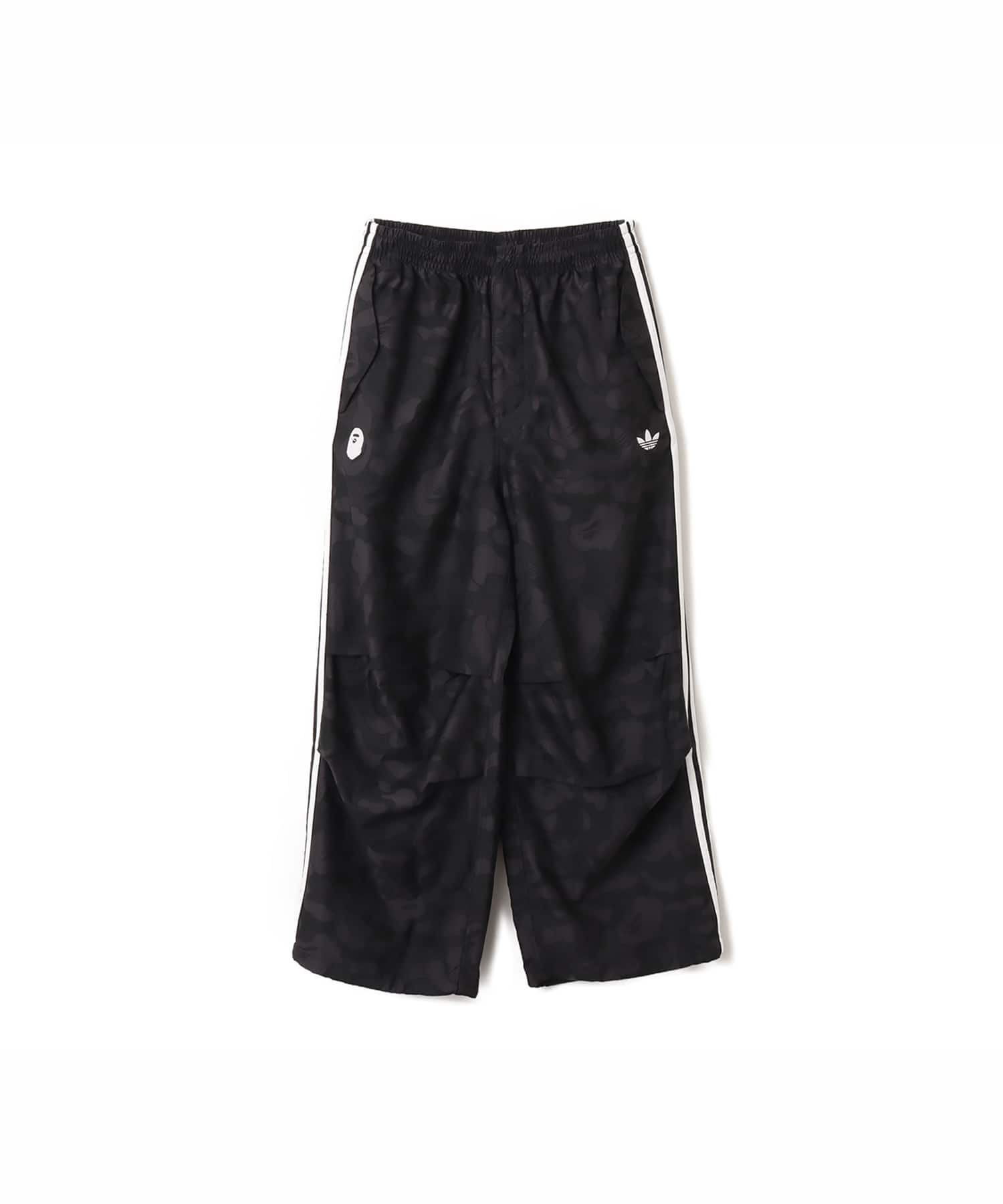 adidas JACQUARD PANTS BAPE ブラック（アディダス ジャカード パンツ