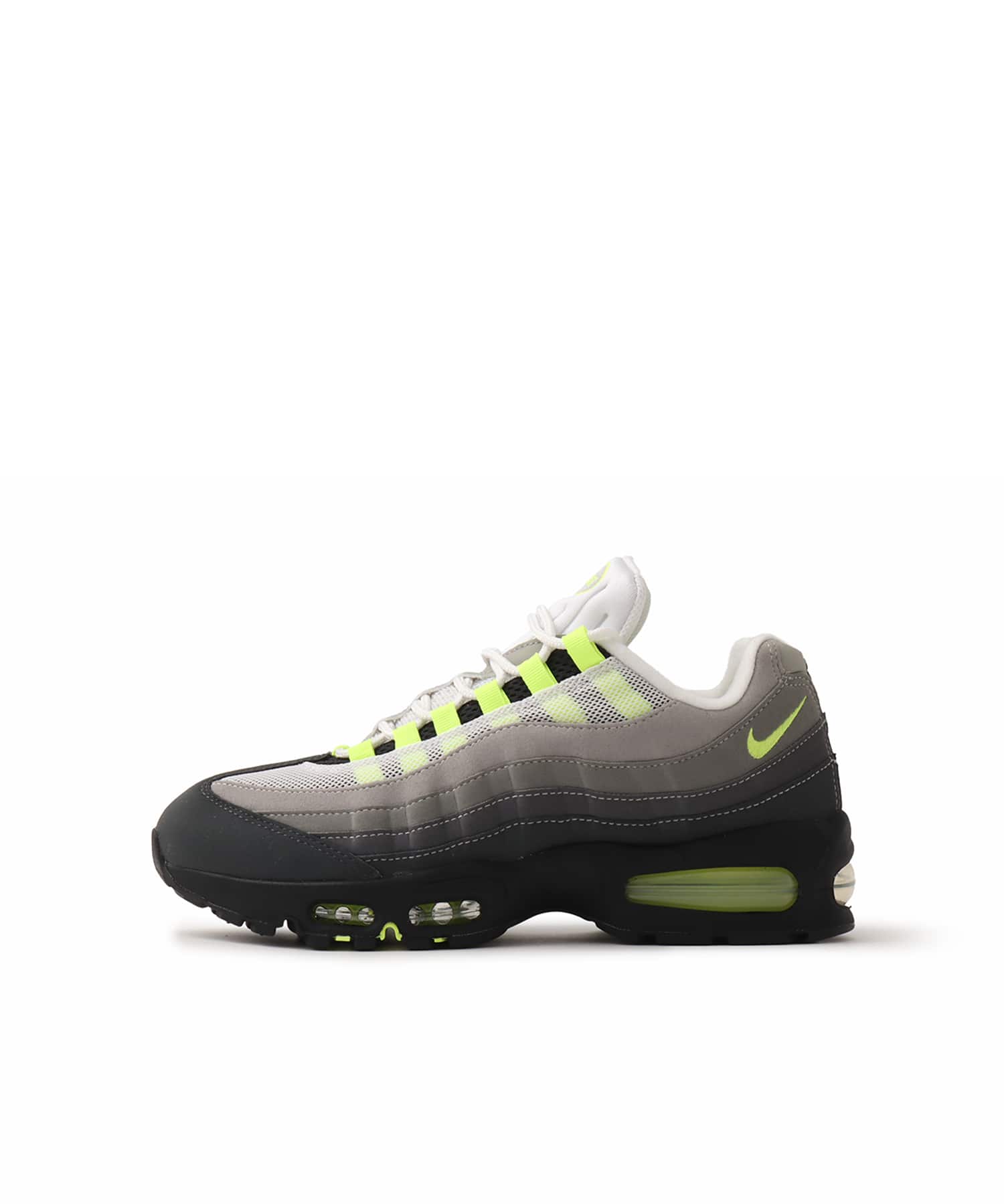 NIKE W AIR MAX 95 BIG BUBBLE BLACK/NEON YELLOW-ANTHRACITE-LT