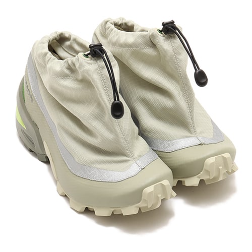 MM6 x SALOMON CROSS LOW SNEAKERS Alfalfa/Silver Reflective/Flint