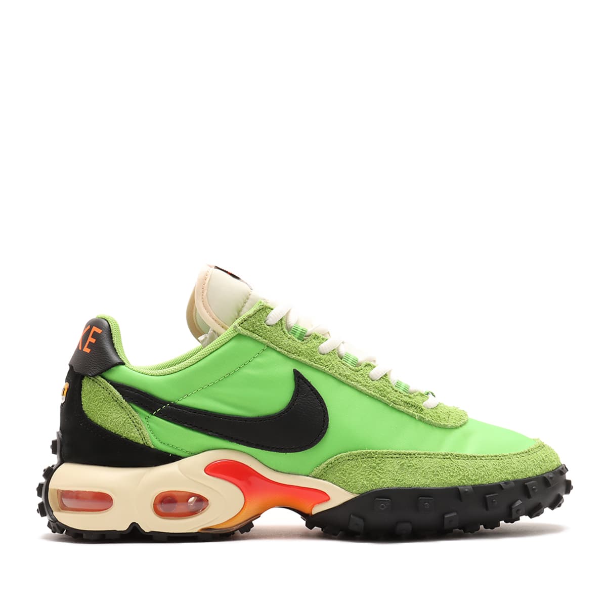 NIKE AIR MAX WAFFLE SP ACTION GREEN/BLACK-TOTAL ORANGE（ナイキ