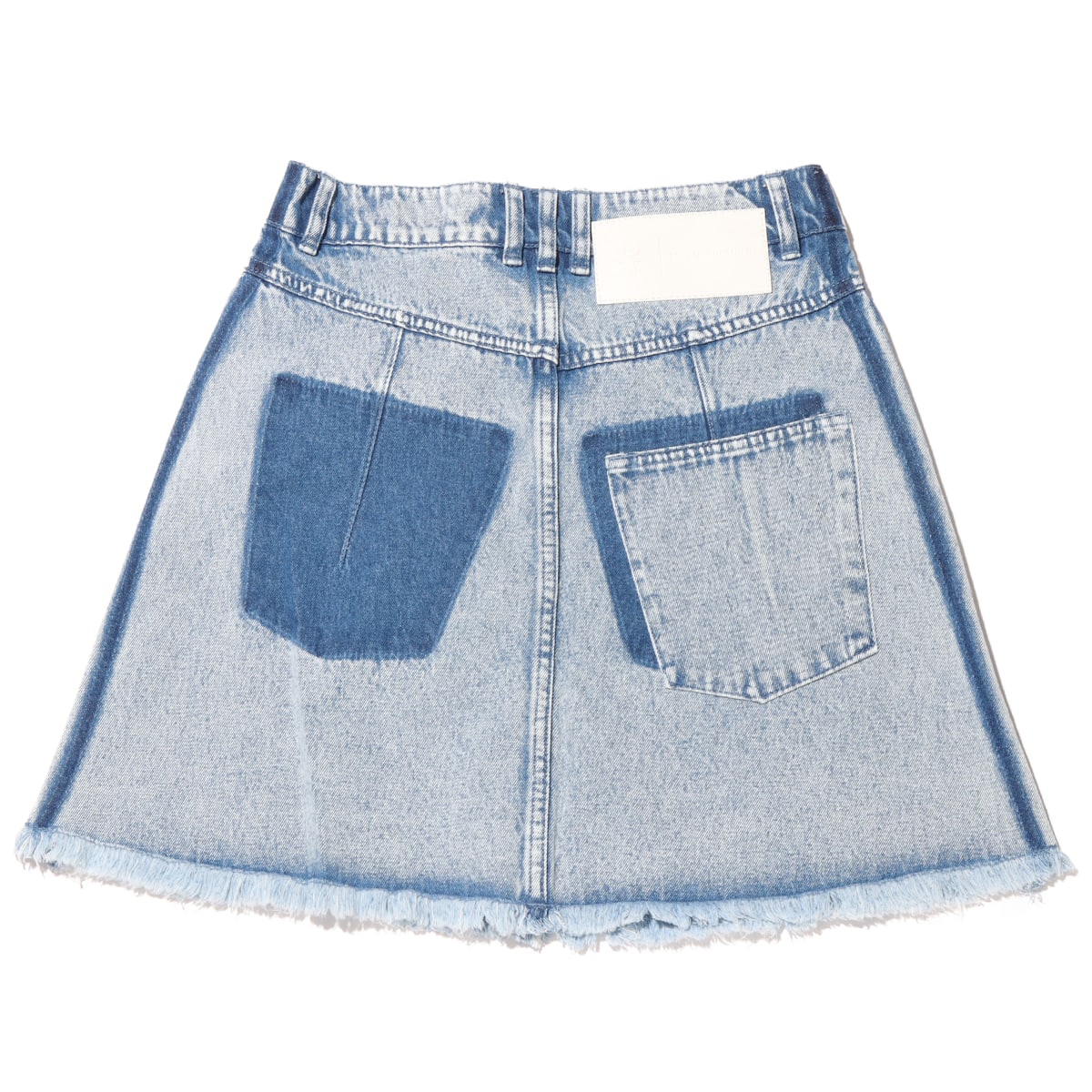 adidas KSENIASCHNAIDER Frayed Denim Skirt LGHDEN 24SS-I