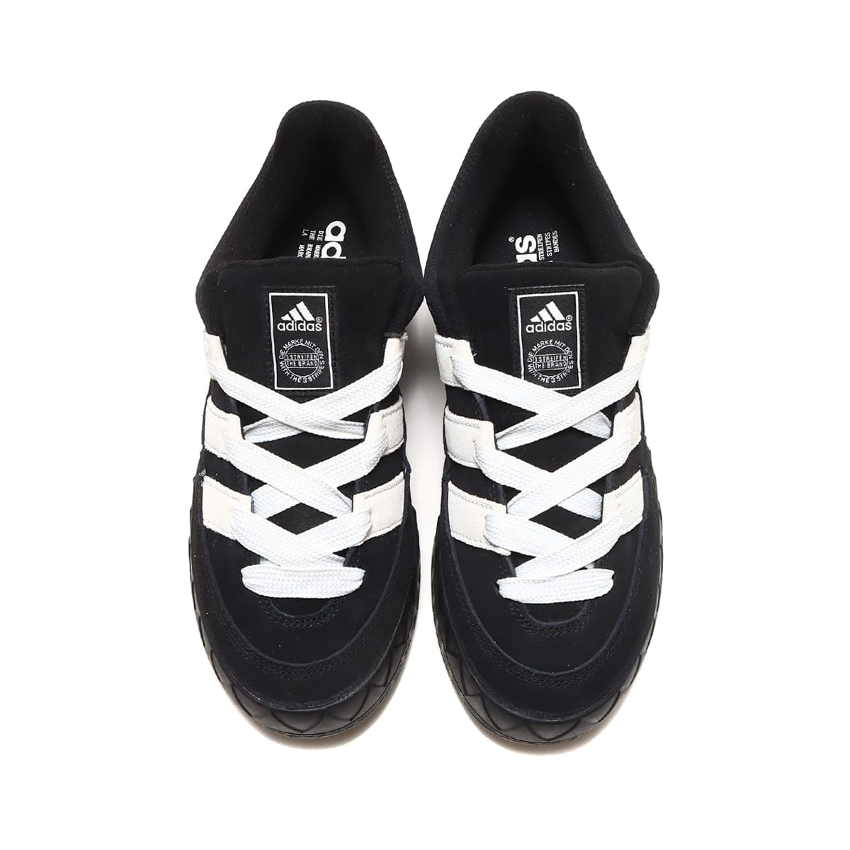 adidas ADIMATIC CORE BLACK/CRYSTAL WHITE/GUM（アディダス アディ