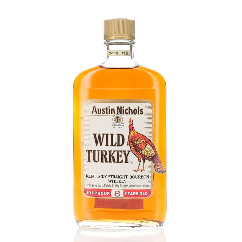 Wild Turkey 8 年オールドボトル 空き瓶 Wild Turkey 8 年オールド