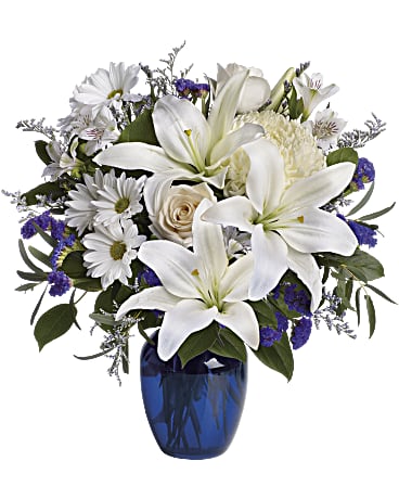 Beautiful in Blue in Toronto ON - Sham's Florist & Gifts
