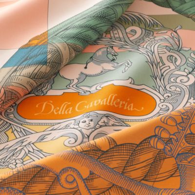 カレ 90 ダブルフェイス 《デッラ・カヴァッレリア》 | Hermès