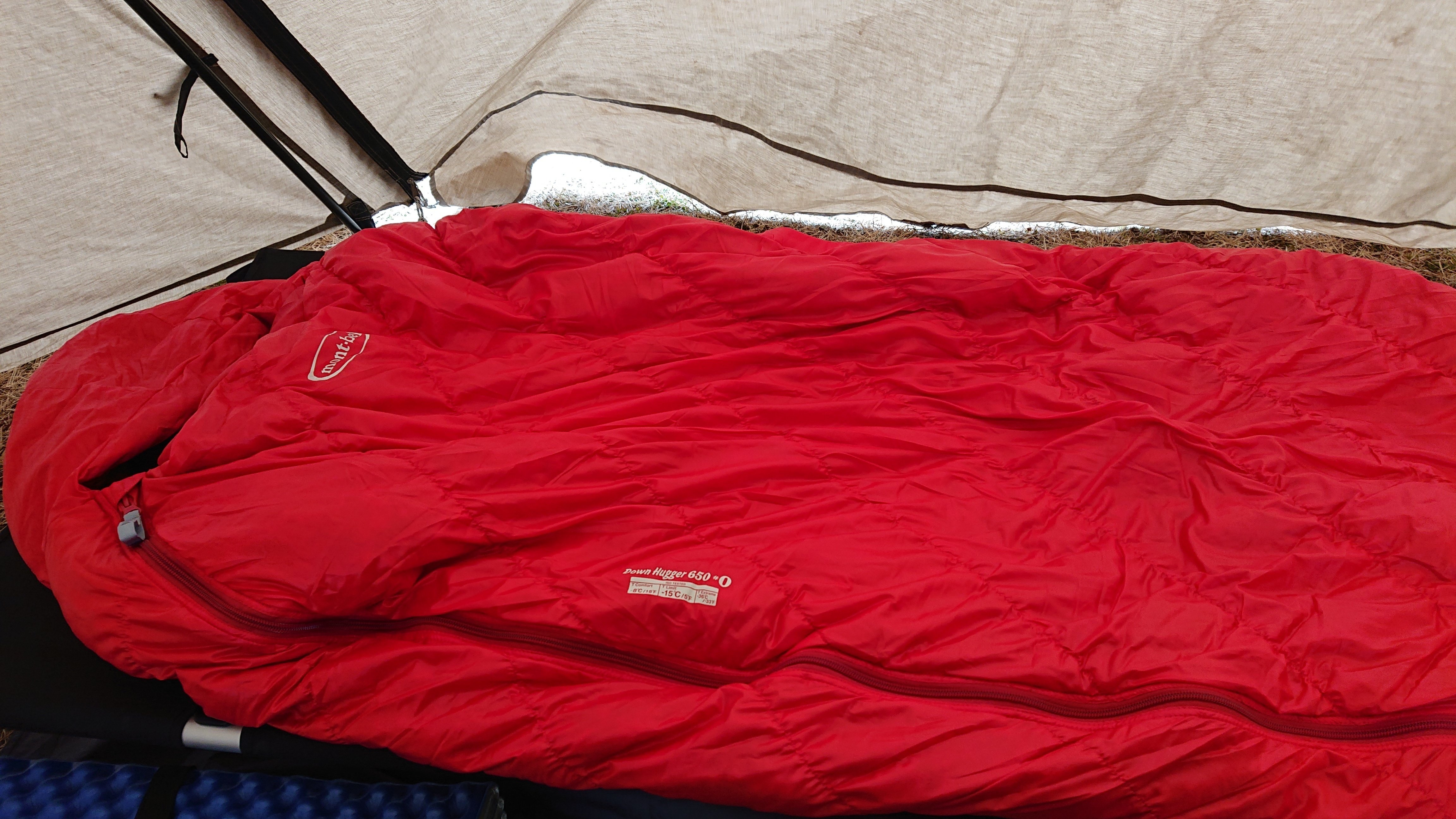 mont-bellシュラフの選び方～ダウンハガー#0レビュー～mont-bell商品を
