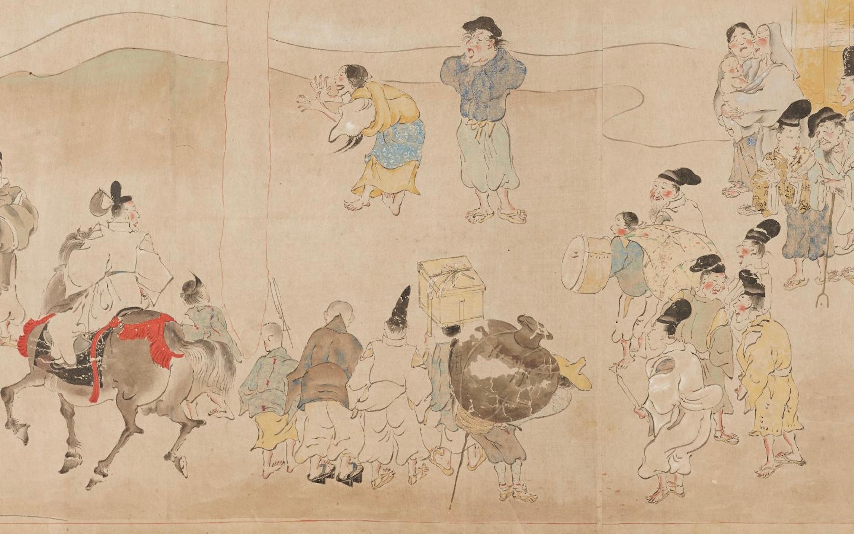 国宝『伴大納言絵巻』のストーリーを（講談風に）ざっくり解説【中巻