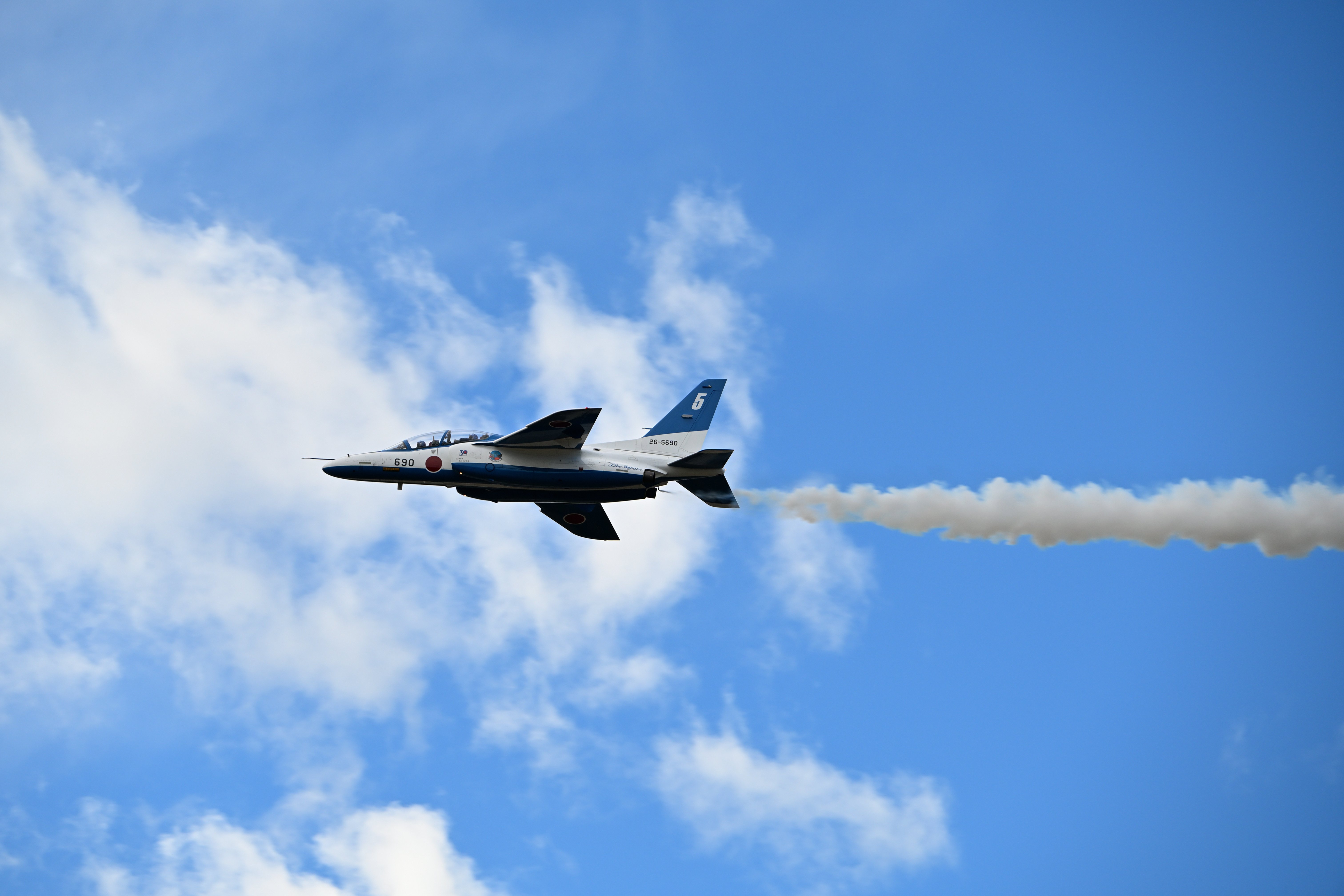 令和7年度入間航空祭（航空自衛隊 入間基地）でブルーインパルスを撮影