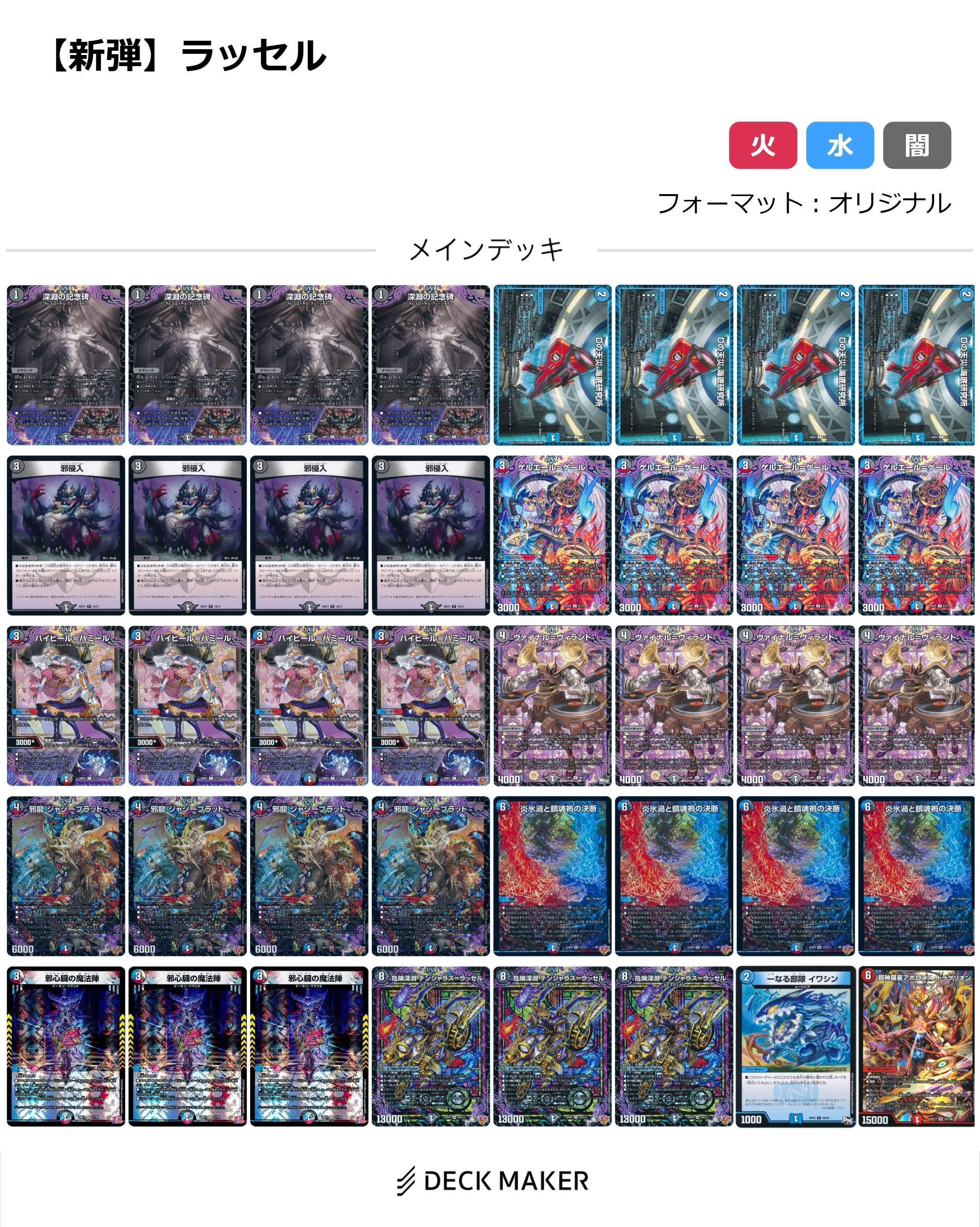 終淵】新弾クソデッキ発表会W【全文無料】｜◇帽子