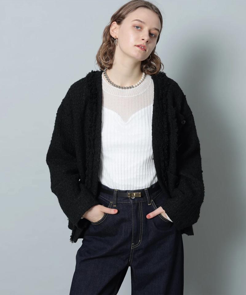 CADUNE(カデュネ)の「ツイードジャケット」 - PARTE