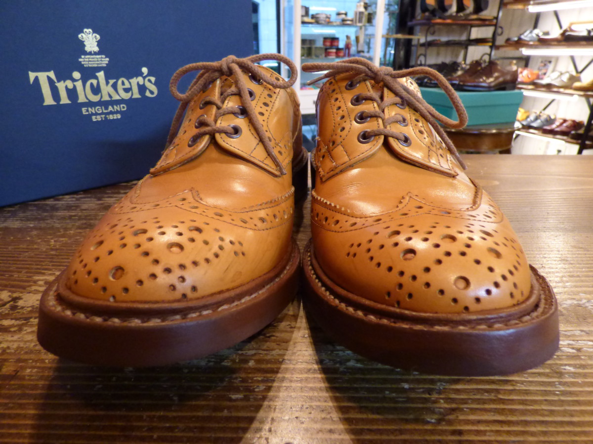 Tricker,s（トリッカーズ）バートンをレザーソールからダイナイト