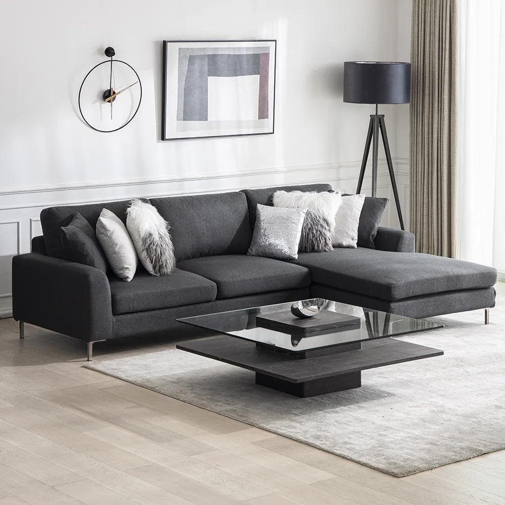 723】アルモニア コーナーソファ 黒とグレー 楽天市場】【旧仕様カラー