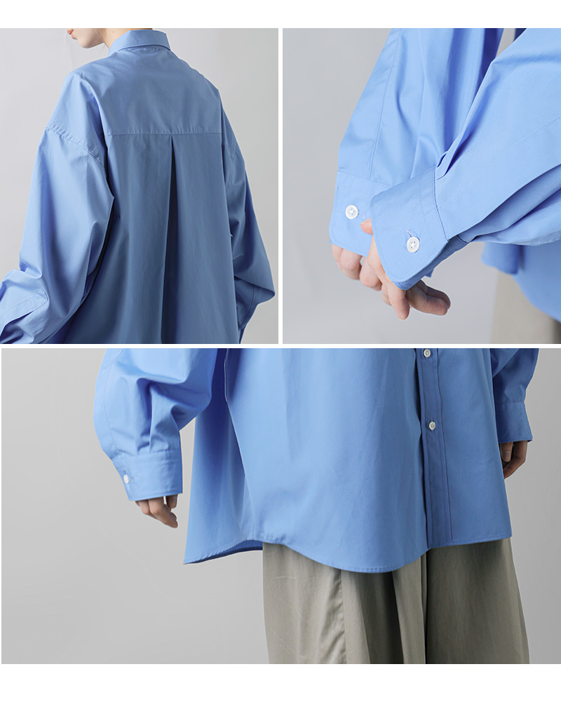 graphpaper グラフペーパー コットン レギュラーカラー シャツ High