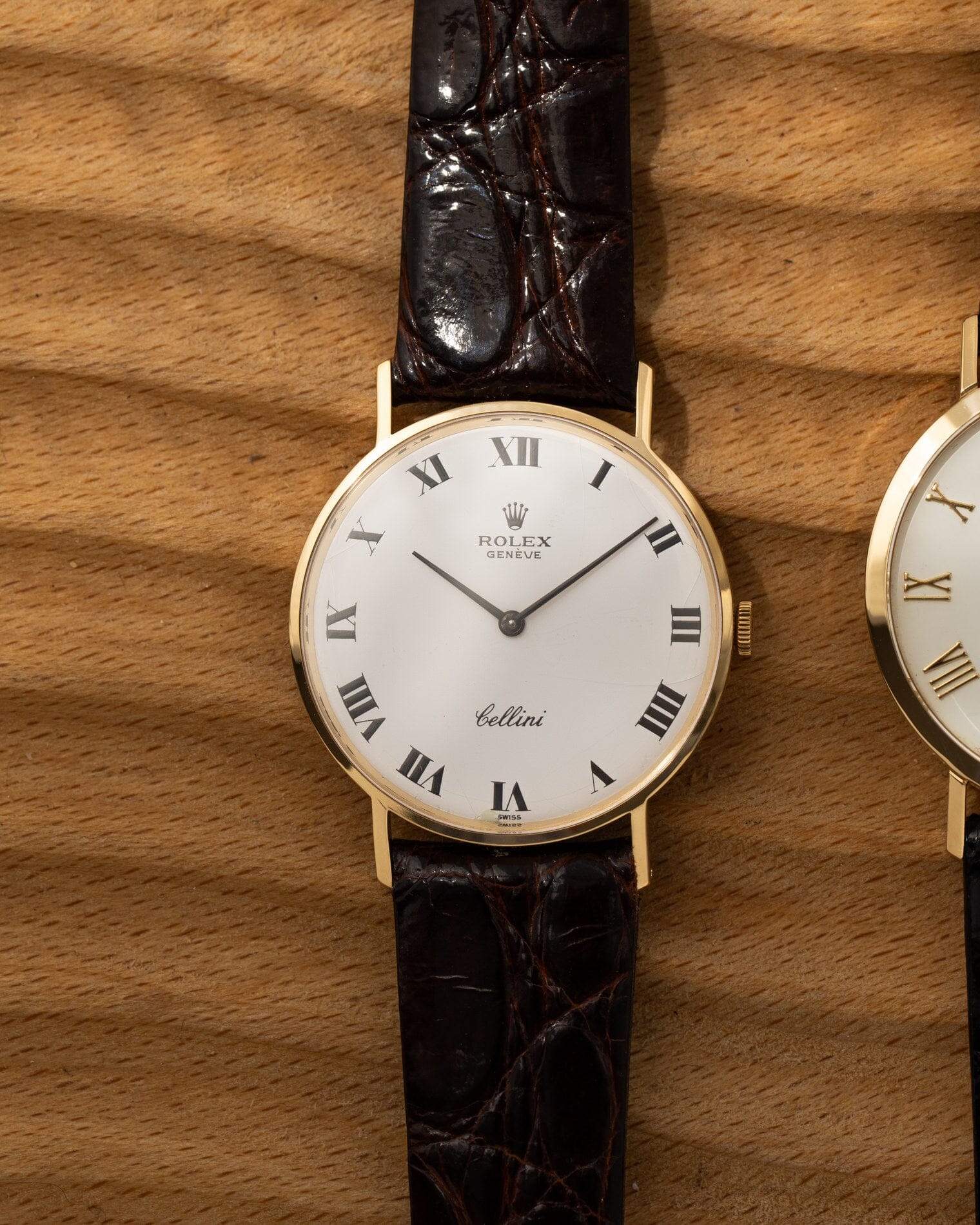 ロレックス チェリーニ 3833 YG ホワイトローマン 1970年代製 | ARBITRO