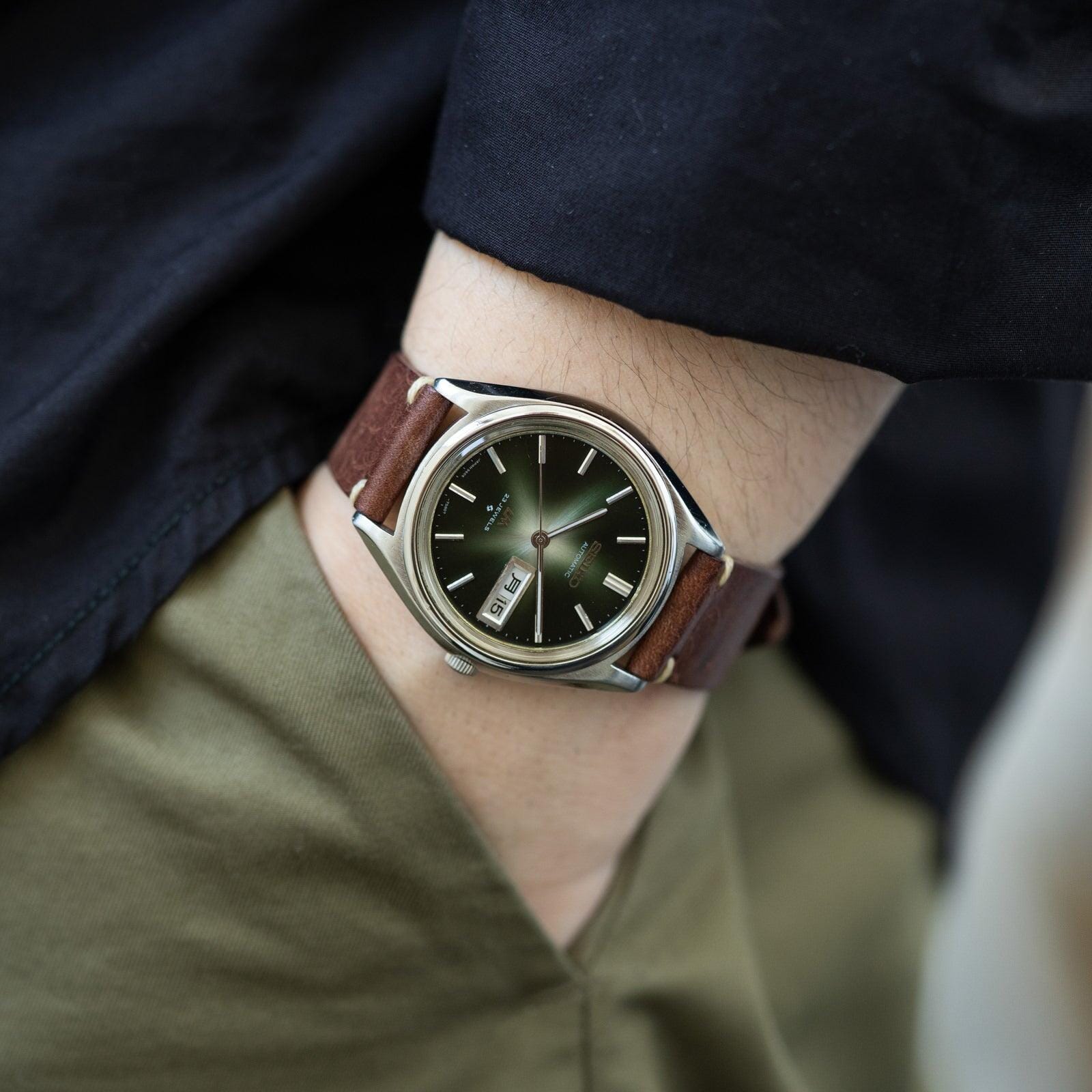 セイコー ロードマチック 1972年製 グリーンダイアル 56系 / SEIKO