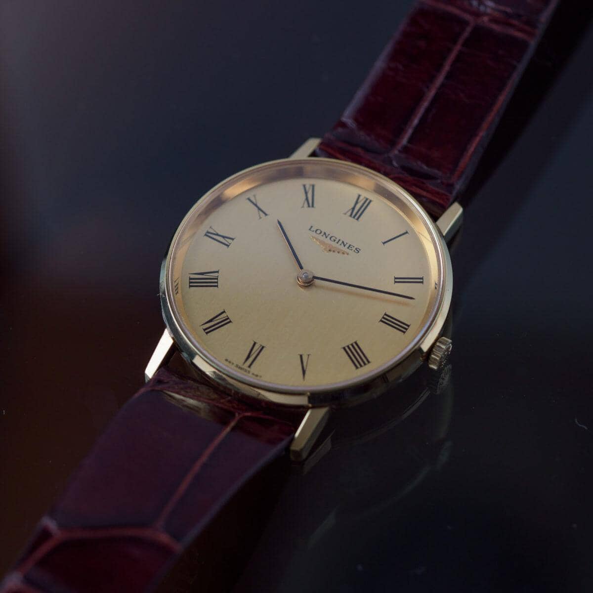 ロンジン フラッグシップ アイボリー ローマン 1970年代 / LONGINES