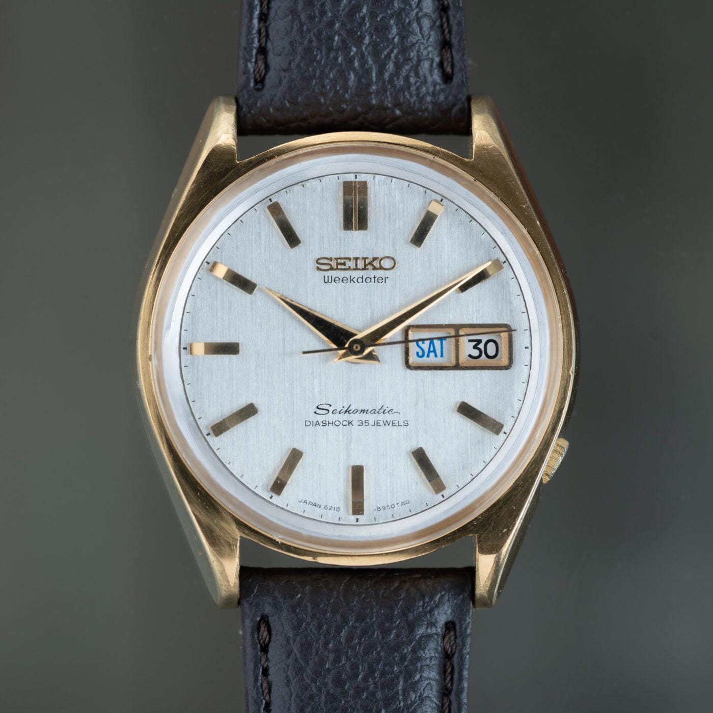 SEIKO Seikomatic Weekdater 6218-8950 1960s | ARBITRO