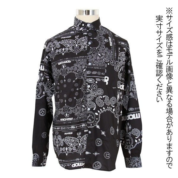 ペイズリーバンダナ柄長袖シャツ – ArrrT