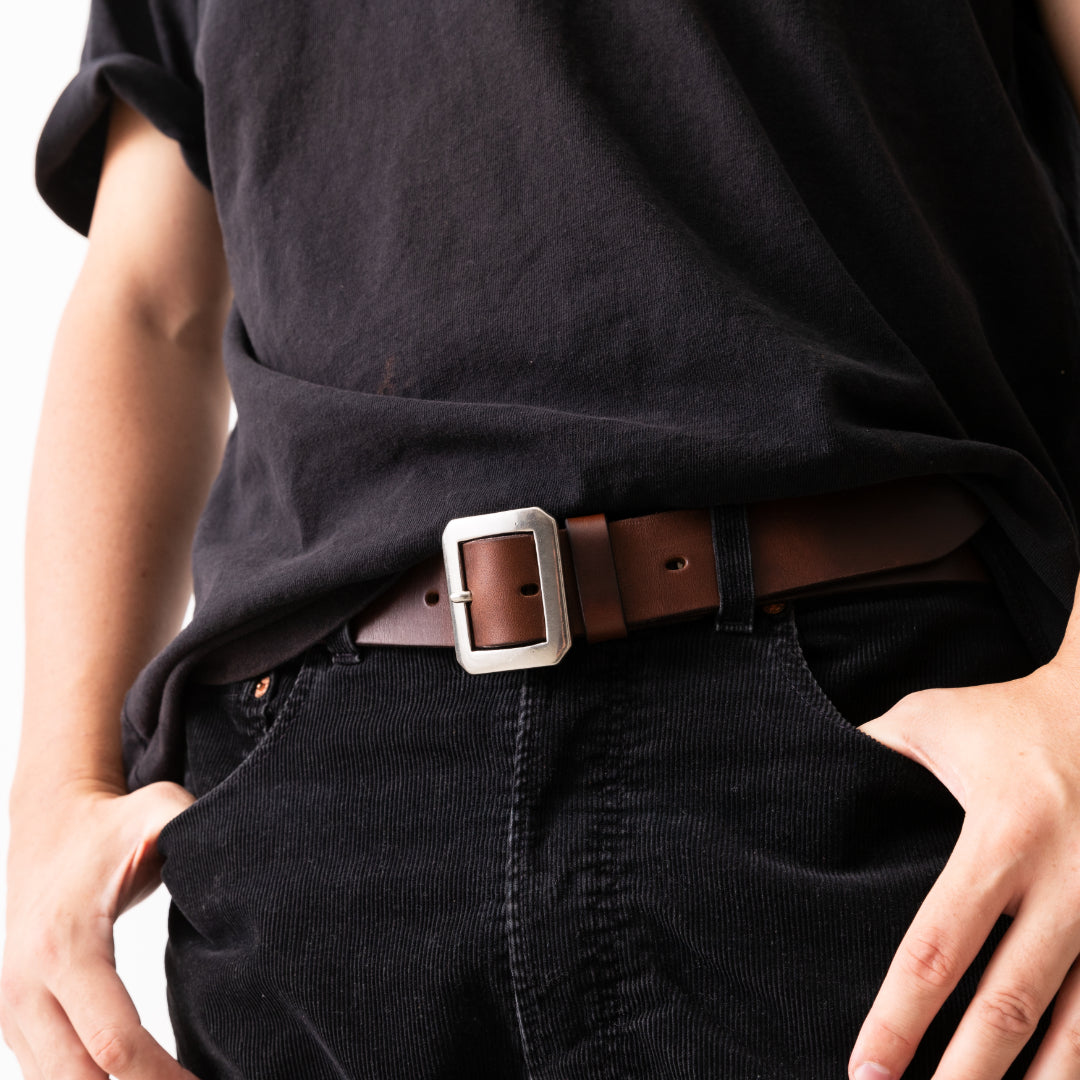 40mmギャリソンベルト 本革 日本製 クロムエクセル VNB40142AB