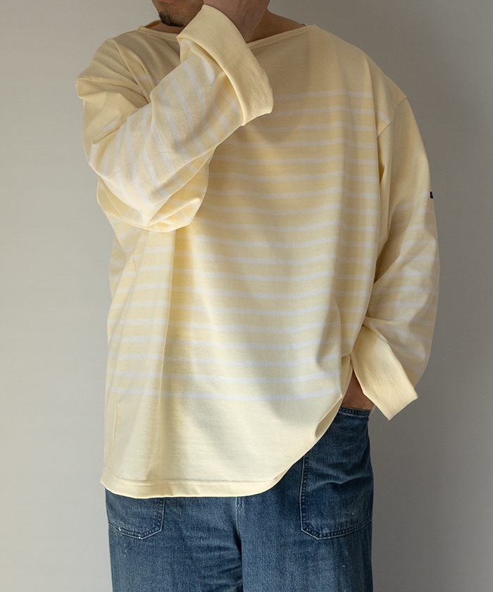 OUTILの定番ボーダーバスクシャツ、TRICOT AAST。 | OUTILの定番