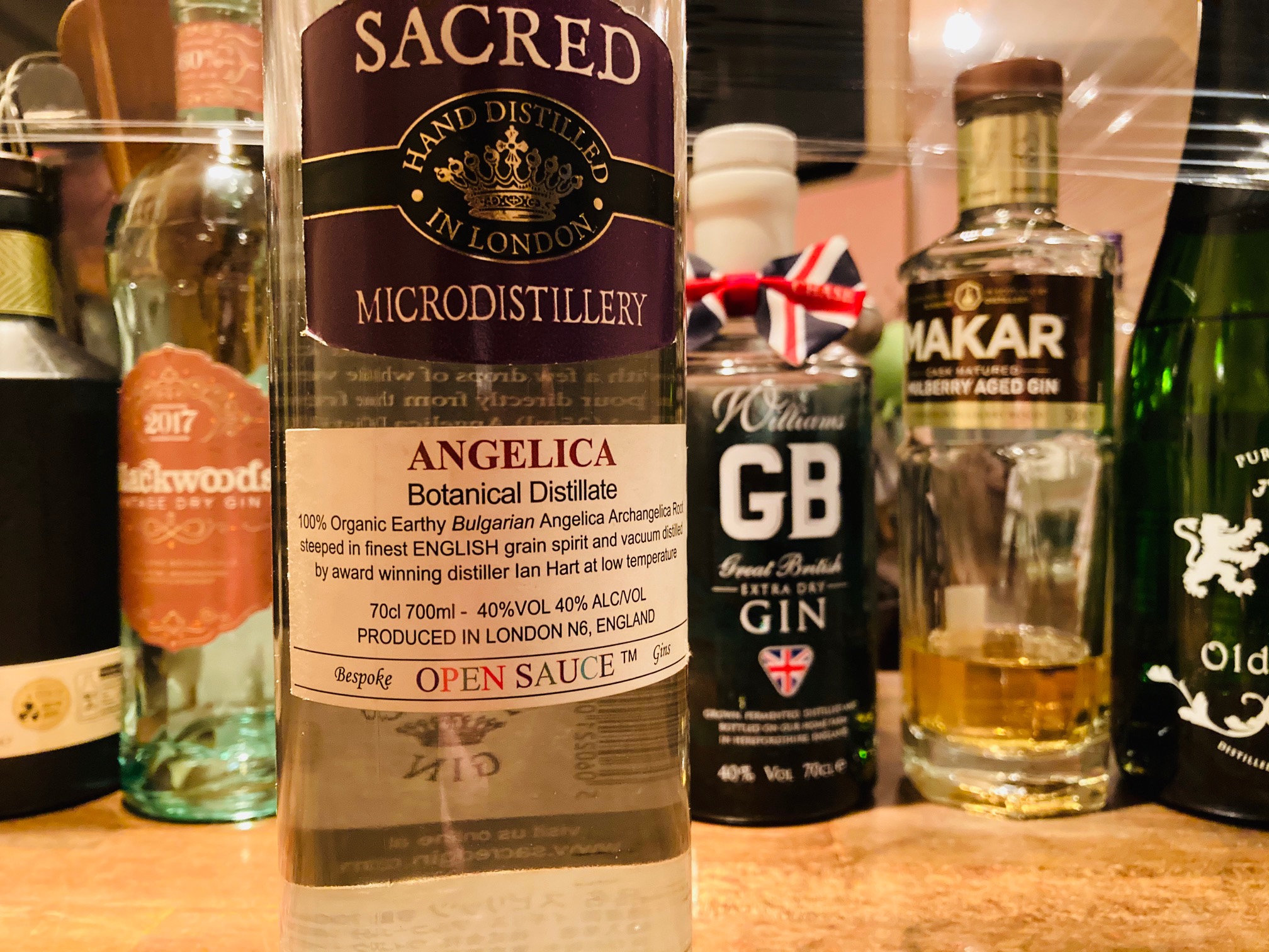 ジン 4種 ヴィッダトール/セイクレッドカッシア/アンジェリカ/リコリス