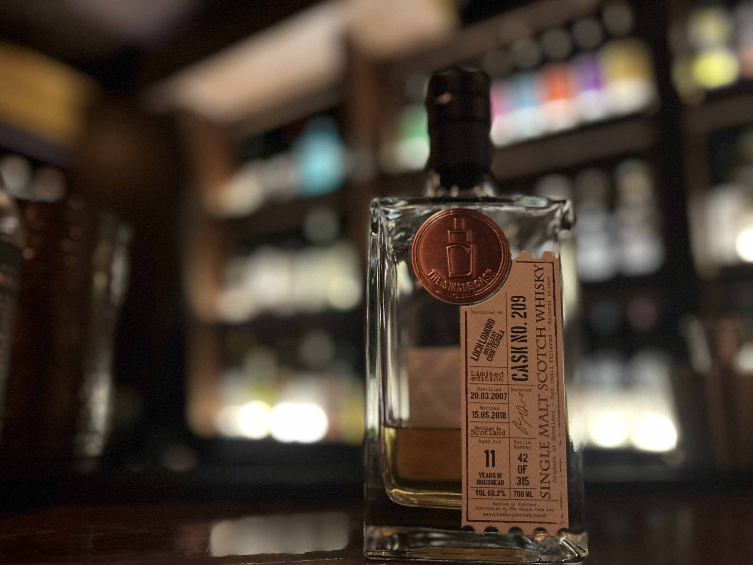 ロッホローモンド蒸留所 クロフテンギア 11年 ザシングルカスク ヘビー