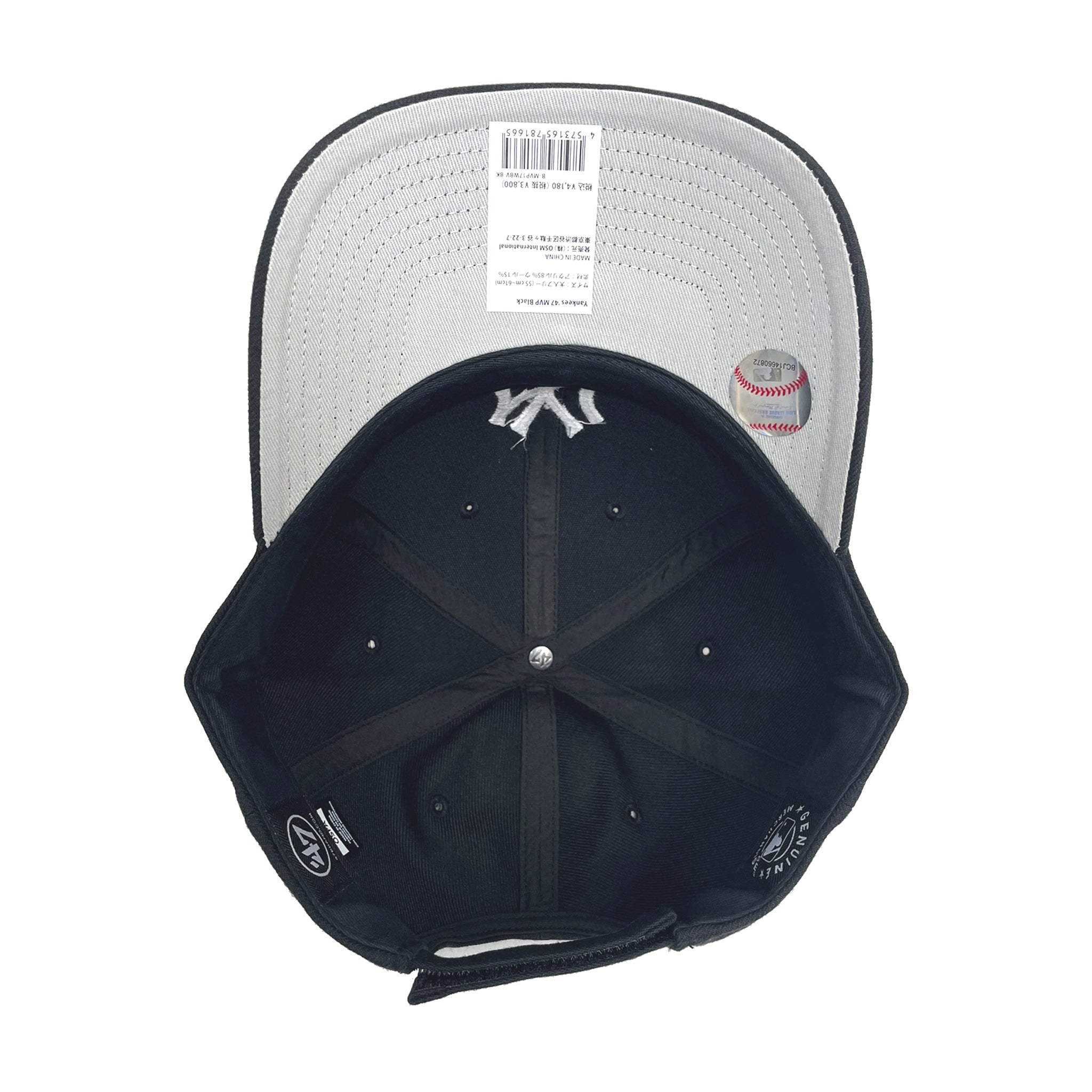 YANKEES '47 MVP BLACK/ヤンキース フォーティーセブン エムブイピー