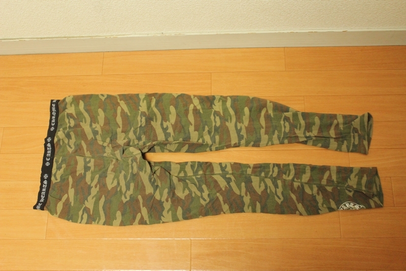 希少◇廃番品 クロムハーツ カモフラ 迷彩柄 ホースシューロゴ