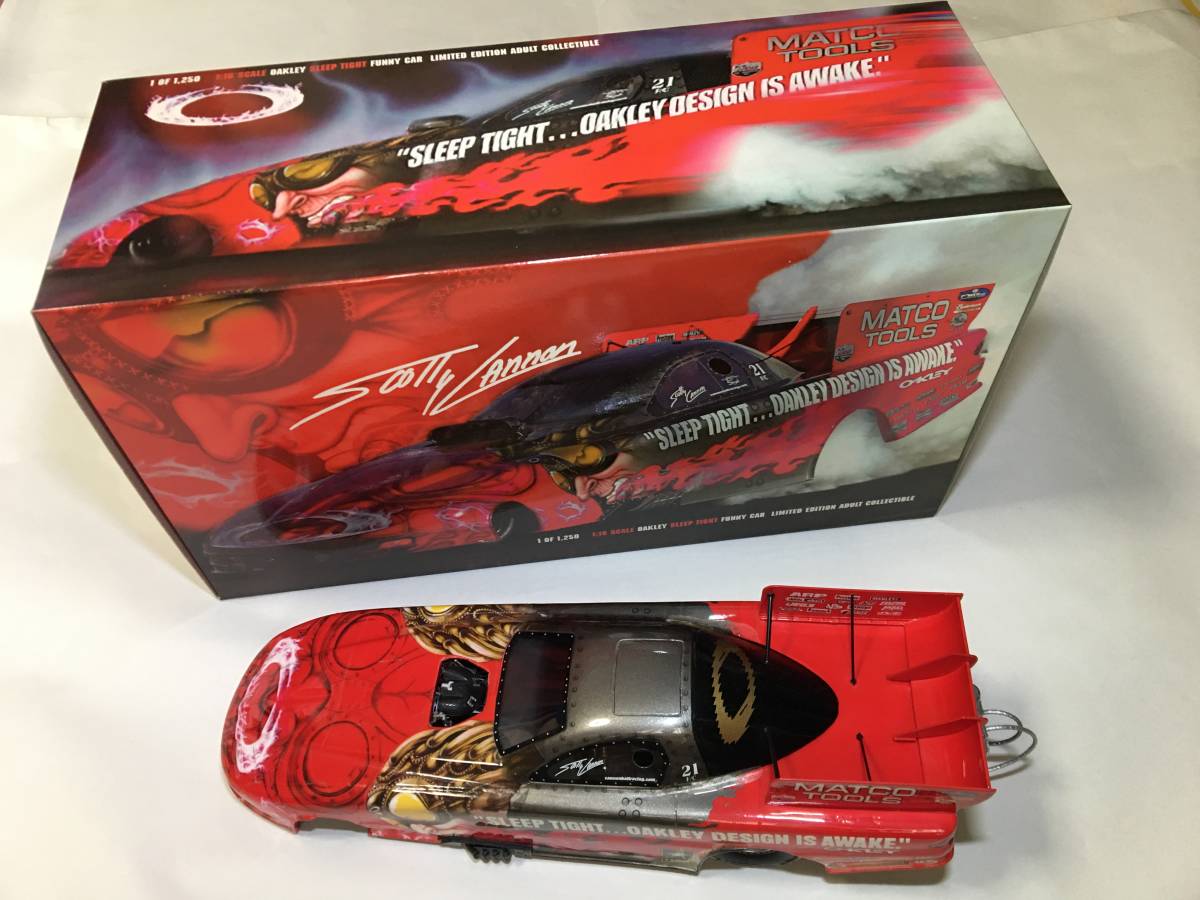 OAKLEY SLEEP TIGHT FUNNY CAR 1/16 1 of 1250 Limited Edition