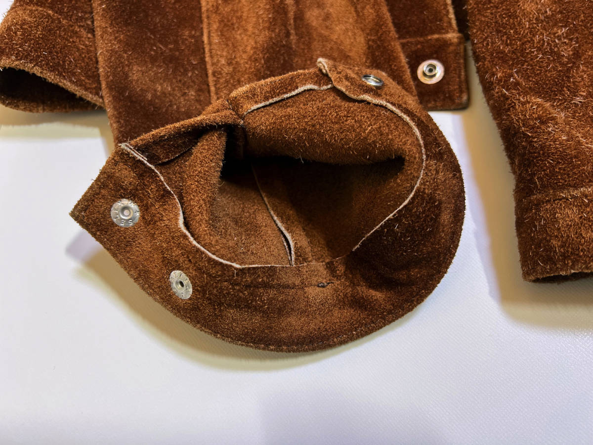 TENDERLOIN T-O.G.L.3RD BS JKT スエード トラッカー レザー